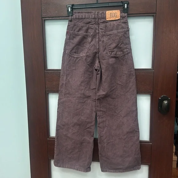 Size 25 urban outfitters BDG high and wide corduroy pants - Picture 2 of 5